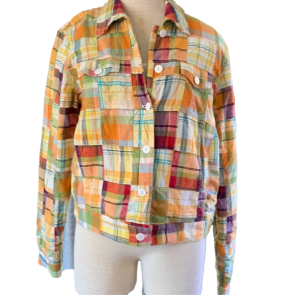 Pendleton large patchwork jacket